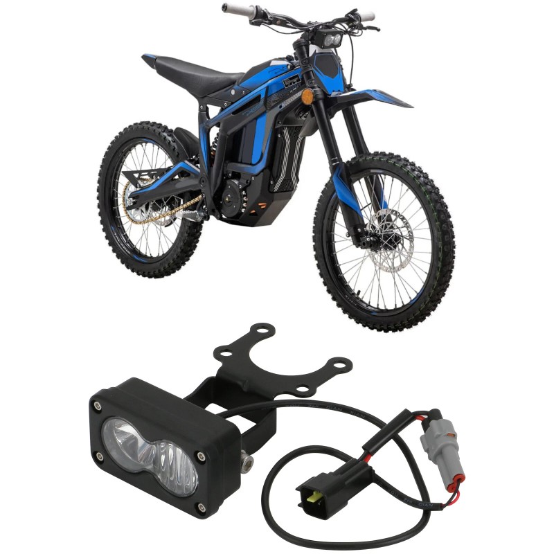 For Sur Ron US Upgraded LED Headlight w/ Bracket For