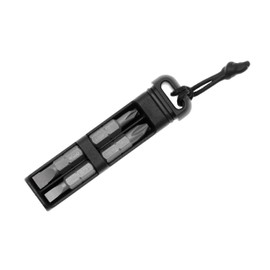 The James Brand The Warrick KN128903-10 Titanium Multifunction Tool Length 9.8 cm 55 g Black