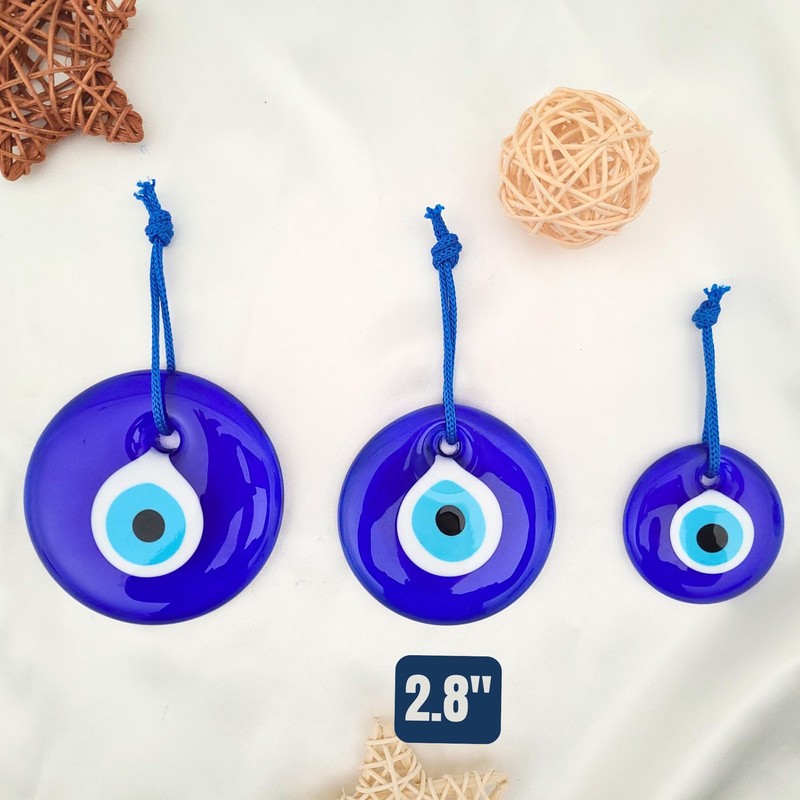 Candymosa 2.8" Turkish Evil Eye Decor Ornament - Evil Eye