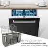 Utensil Holder for Dishwasher - Dishwasher Silverware Basket Replacement -