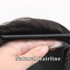 Lavishairs 0.06-0.08mm Full PU Men Toupee Human Hair Prothesis Men's