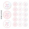 240Pcs π Symbol Decorations Scientific Labels Pi Day Commemorative Celebration