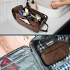PAVILIA Toiletry Bag for Men, Travel Essentials Shaving Dopp Kit,