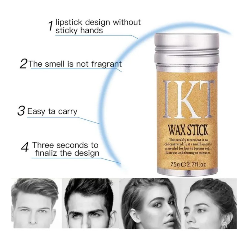 Barra De Cera Para El Cabello No Grasosa Para Controlar