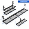 31Inch Extendable Under Desk Cable Management Tray Multi-Model Metal Cable