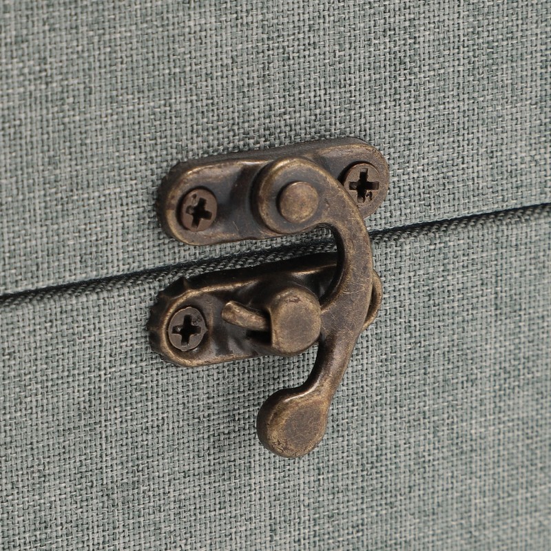 Ball Jointed Doll Head Storage Case Linen Fabric Protective Carrying