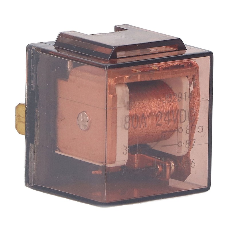 10PCS SPDT 5 Pin Relay Copper Contact Acrylic Waterproof Housing