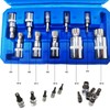 Multi-Tooth Socket Set M4 - M18 Internal Spline Socket Spanner