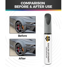Flaconi Paint Pen Car, Paint Pens for Car Scratches, Car Paint Repair, Car Paint Pen, Car Paint Pen for Car, Paint Repair Pen, for Car Scratch Repair (Grey)