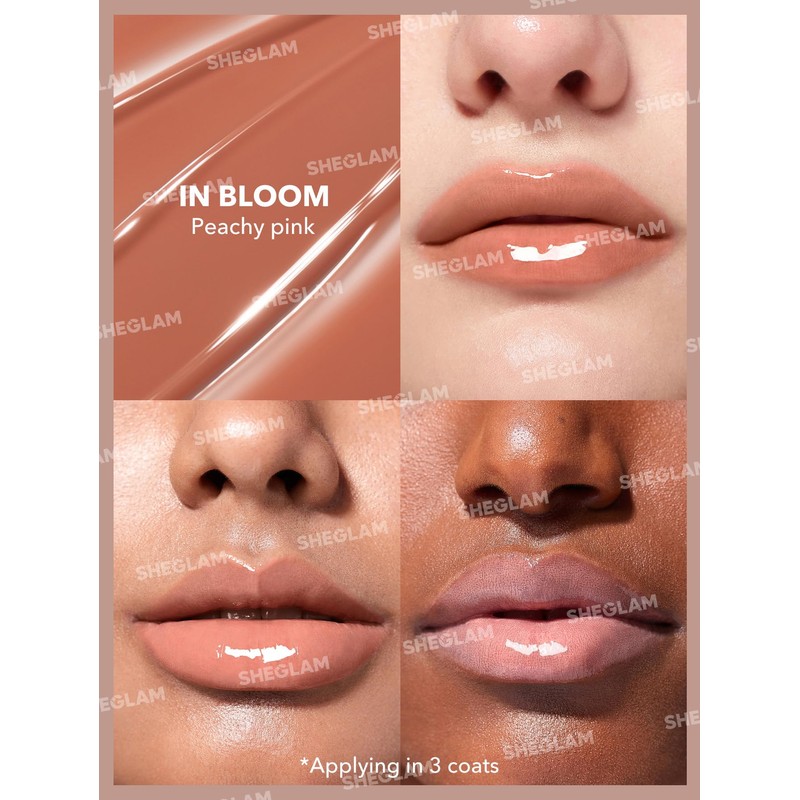 SHEGLAM PoutPerfect Moisturising Solid Lip Gloss Non-Sticky Lipstick with Coconut