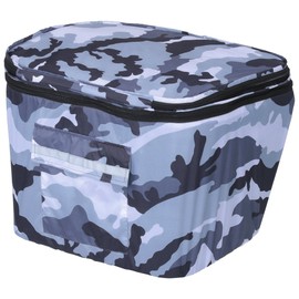 Kawasumi Seisakusho KW-253F/MG Bicycle 2-Tier Front Basket Cover, Camouflage
