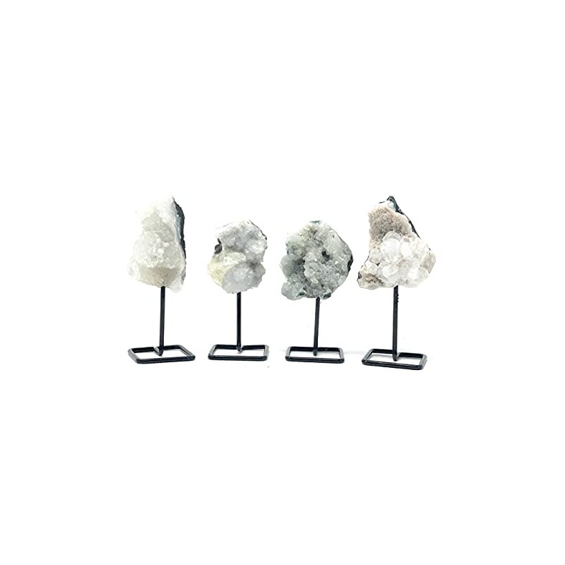 Gemstone on a Metal Pin (Zeolite (Cool Neutral))