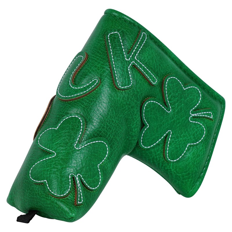 Four Leaf Clover Blade Putter Cover Magnetic