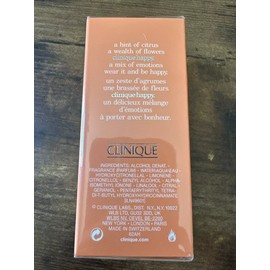 Clinique Happy Perfume Spray, 1 oz. / 30mL New With Box Sealed 20714997298