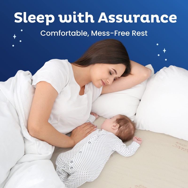 Memory Foam Mattress Protector – Organic Cotton with Eco-Friendly Greenshield