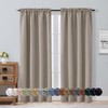 Aiyufeng Stone Blackout Curtains for Bedroom 72 Inch Length 2