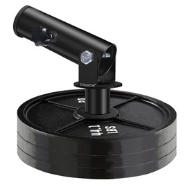 Arazooyi T Bar Row Landmine Attachment for 1" 2" Olympic Barbell Bars, 360° Swivel Landmine Base for Back or Full-Body Workout Home Gym Equipment