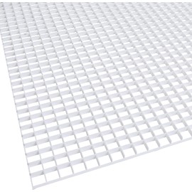 KastLite Egg Crate Panel 3-Pack in White | Polystyrene | Nominal 2' x 4' with 1/2" x 1/2" x 3/8" Cell Size | Manufactured by American Louver | Ceiling Light Covers, HVAC Grilles, Aquarium Eggcrates