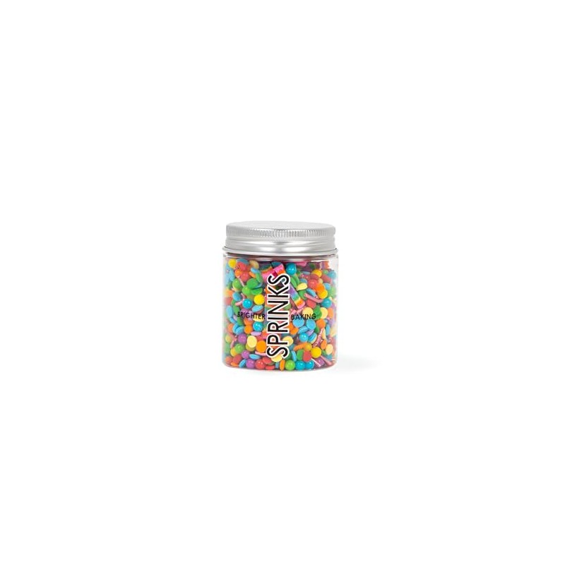 Sprinks Over The Rainbow Sprinkles 70 g, Multicolour