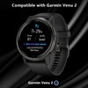 Gelaasso 4 Pezzi Screen Protector for Garmin Venu 2 Flexible