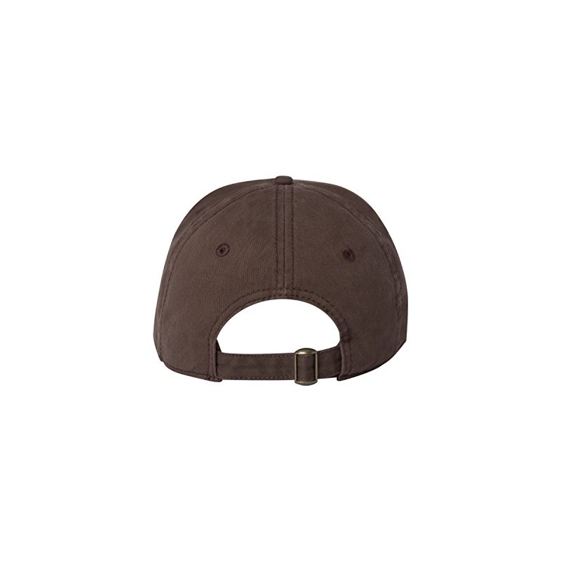 One Size Brown Baseball Jesus Cross Script Christian Embroidered Dad