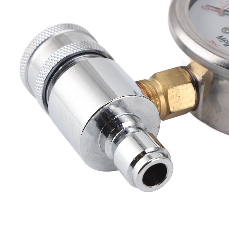 Pressure Washer Gauge 6000psi High Pressure 3/8in Quick Connect Parts