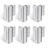 GreaTalent 6PACK Home Security Door Reinforcement Lock Childproof, Add High