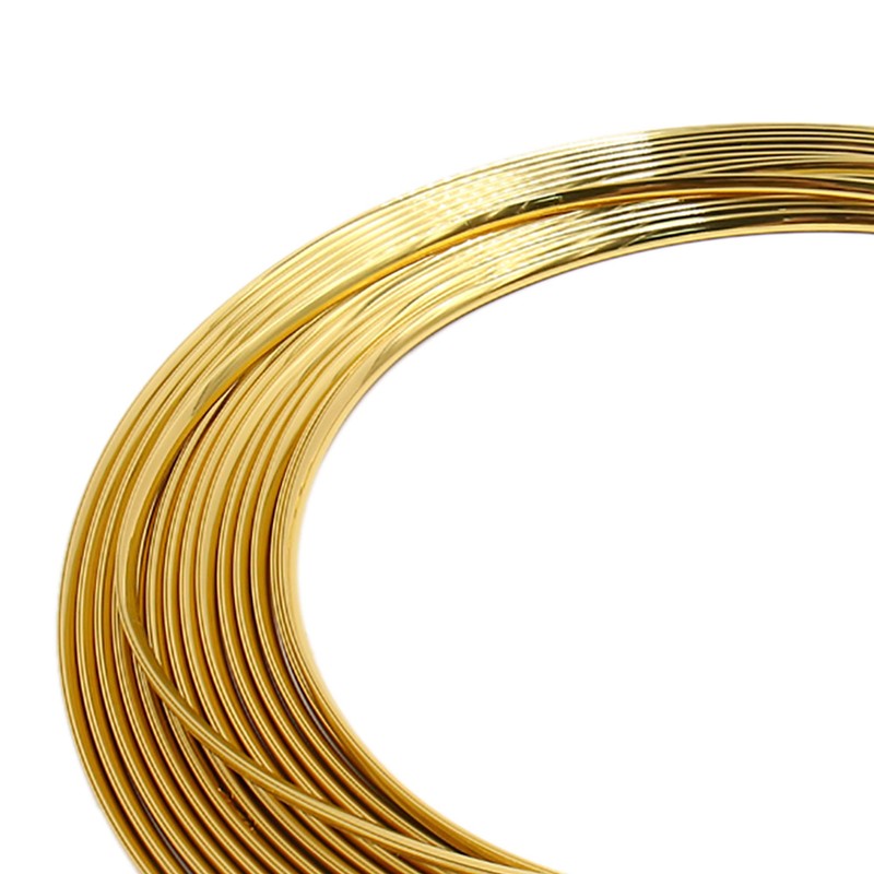 sourcingmap Gold Tone U-Shaped Trim Strip Car Door Edge Protector