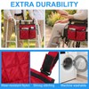Walker Bag for Folding Walker Walker Basket with Reflective Safety
