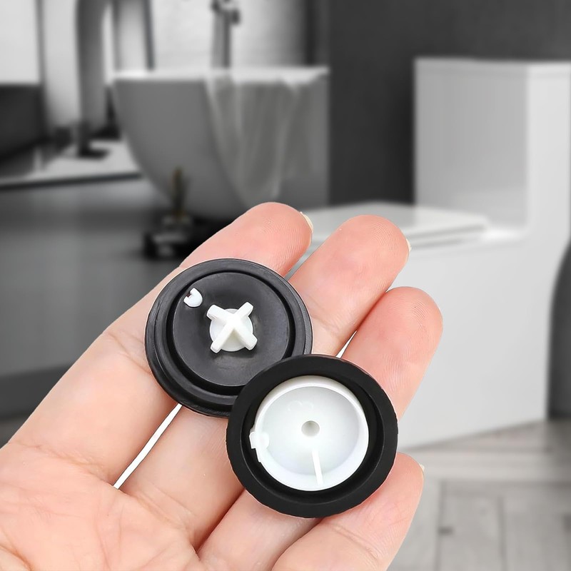 2pcs Cistern Water Flush Toilet Seal Membrane Seal Side Entry