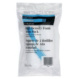 Linzer Impact Foam 1/4 in. x 4 in. W Mini Paint Roller Cover For Smooth Surfaces 2 pk