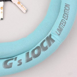 Gorin GS6-1200 Bicycle Key Neoprene Cover Wire Lock Cheleste Green with 3 Spare Keys, 0.7 x 47.2 inches (18 x 1200 mm), Made of Soft Material for Scratch-Prevention, Waterproof Fabric, Resistant to