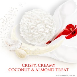 Raffaello, 15 Count, 4 Pack, Premium White Almond, Cream and Coconut, 5.3 oz Each