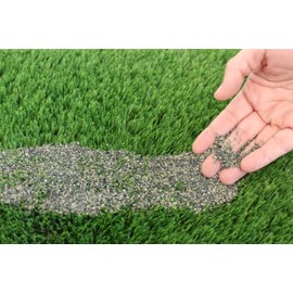 Shuonuo Turf Sand Infill for Artificial Grass Landscape Turf Synthetic Grass, Premium Premium Turf Artificial Grass Infill Silica Free, 50Lbs