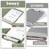 Sooez Clipboard with Storage, High Capacity Nursing Clipboard with Pen