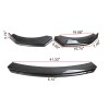 Unbranded For Honda CRV CR-V Carbon Fiber Front Bumper Rear