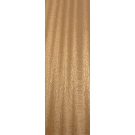 Sapele Ribbon Mahogany Wood Veneer edgebanding 4-1/8" x 120" inches no Adhesive
