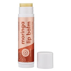 Bálsamo labial hidratación intensa y alivio para labios secos y agrietados con moringa y manteca de karité. 100 vegano, sin parabenos ni sulfatos, de 