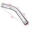 Iegefirm Extra Hose for Shower Arm Curved Extension Stainless Steel