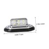 ULTECHNOVO 2pcs Led Car License Plate Light Tail Light for