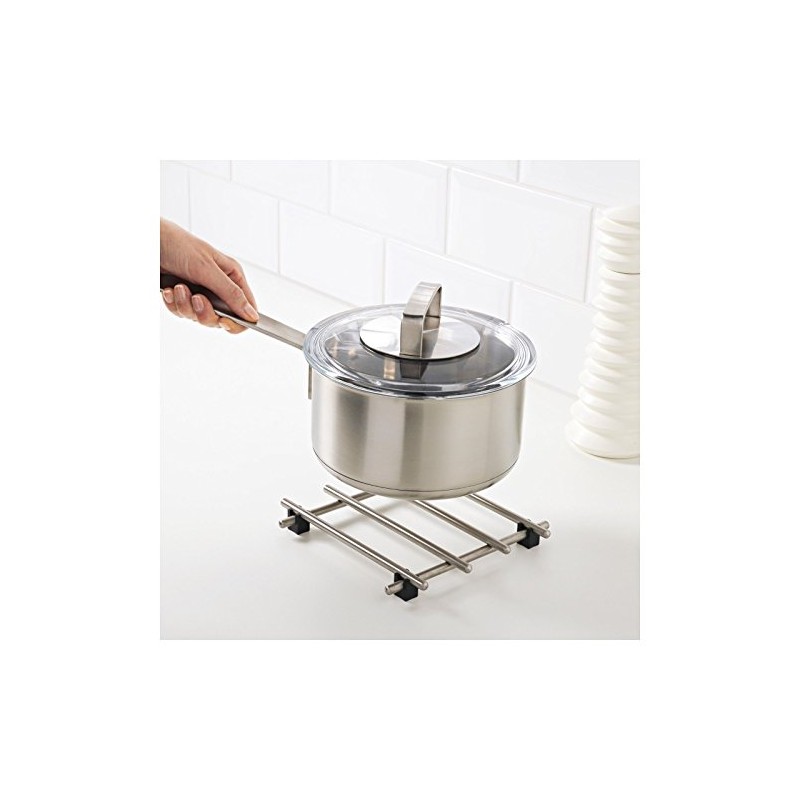 Pot/Pan Stand LÄMPLIG Trivet, Stainless Steel 18x18 cm (1x Pot