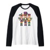 Mardi Gras Shirt Funny Mardi Gras Nutcracker Costume Outfit Raglan