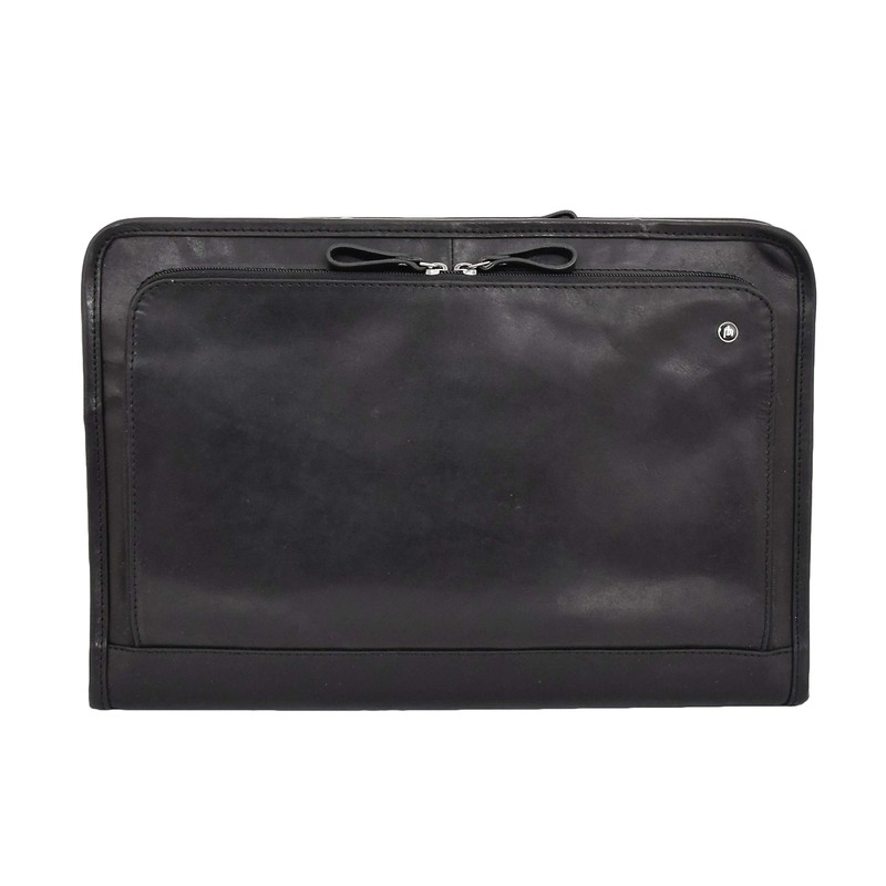 House of Luggage Geniune Leather Folio A4 Document Bag Tablet