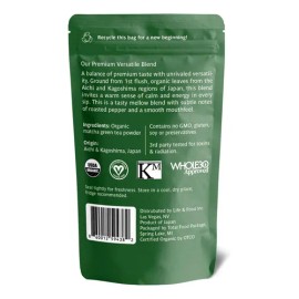Matcha Ceremonial Orgánico Midori Spring  Organic Ceremonial Matcha Green Tea, 50g                                                                    
