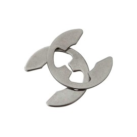 Dreneco M5 Stainless Steel E-Clip Snap Ring Retaining Snap Opening Ring Circlip