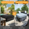 NettyPro Hot Tub Cover Protector Waterproof Outdoor SPA Cover Cap
