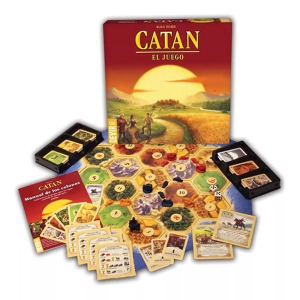 Catan Juego De Mesa Estrategia Devir Catan 3-4 Jugadores Edad