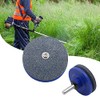 Lawn Mower Blade Sharpener 2Pcs Universal Grinder Wheel Stone Lawn