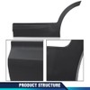 PIT66 Matte Black Rear Left Door Lower Molding Door Garnish