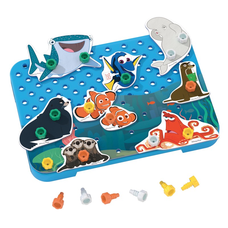 Quercetti 0559 Tecno Puzzle Finding Dory Building